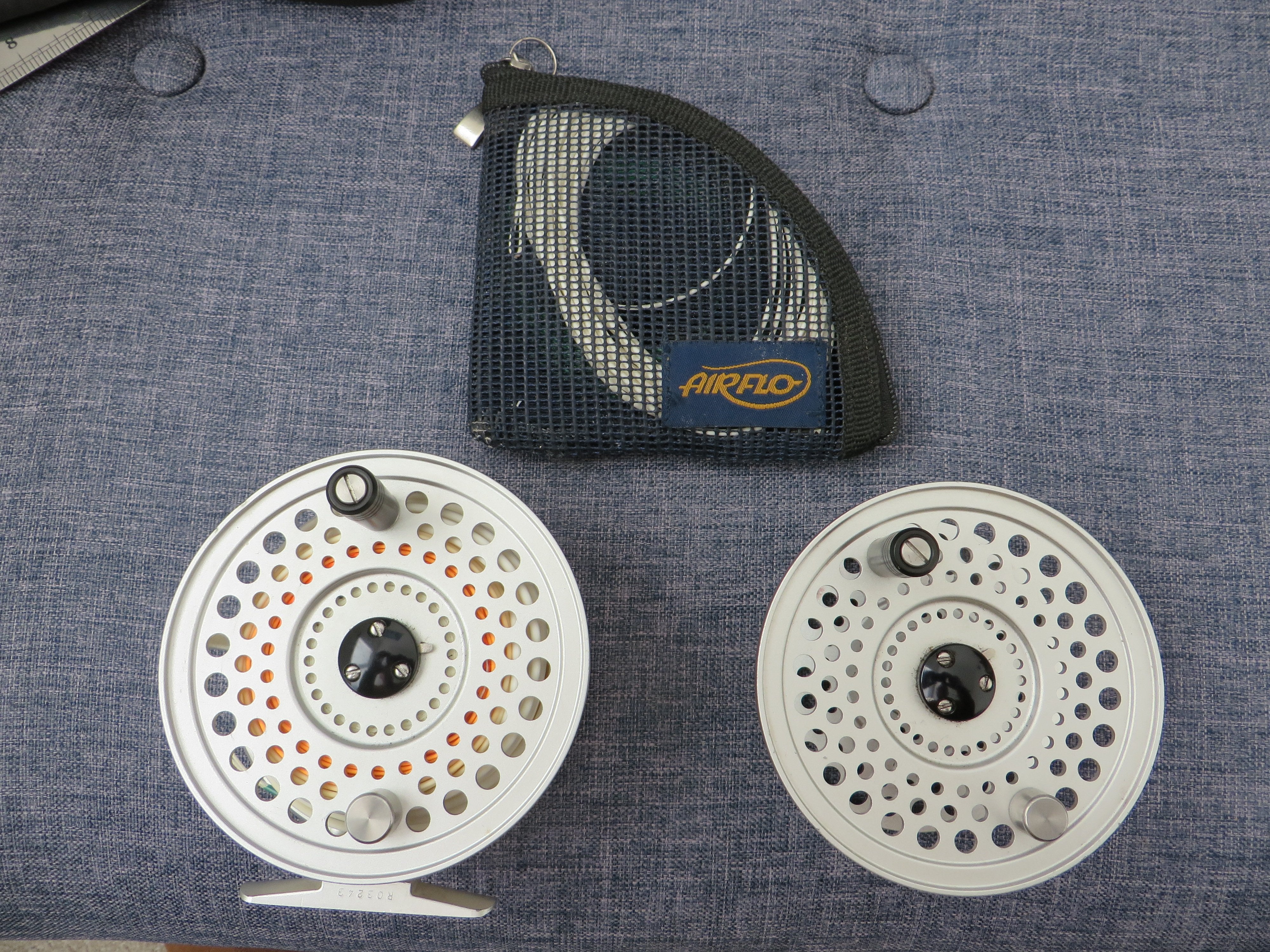 Hardy Uniqua Reel, spare spool, line and tips