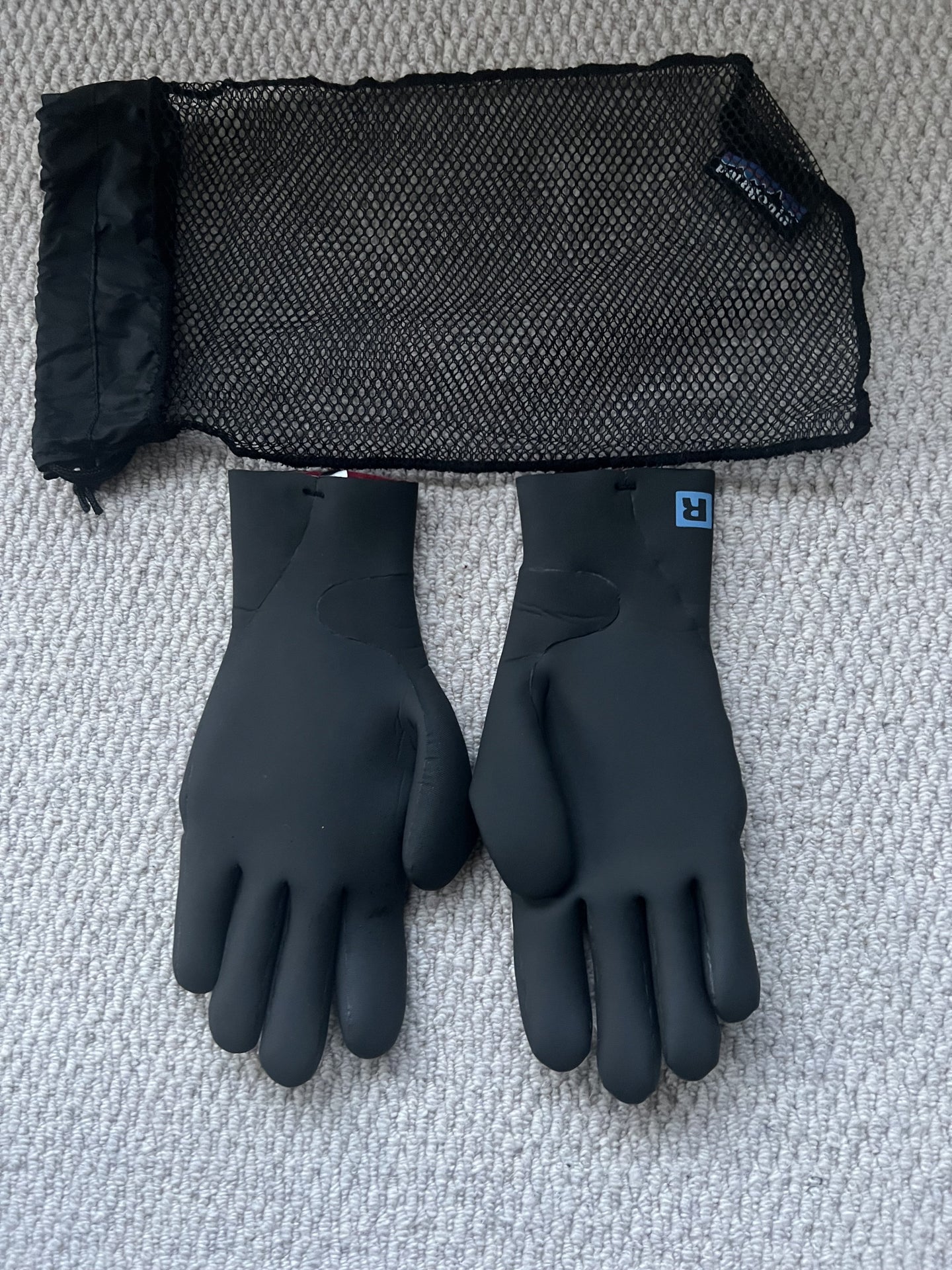 Patagonia neoprene full finger winter fishing gloves Men Medium